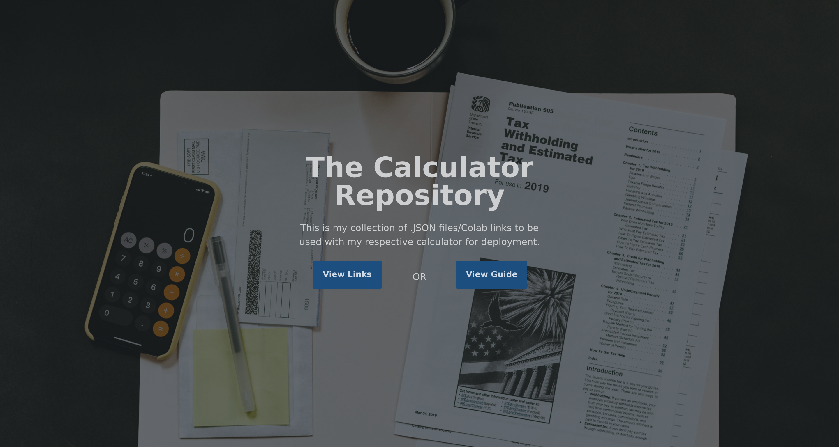 Calculator Repository Hero